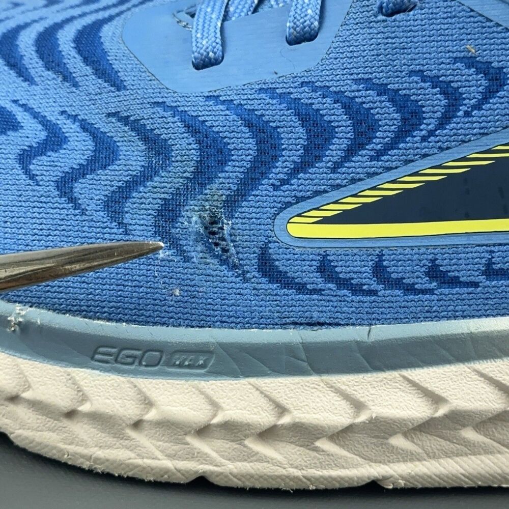 Altra Torin 7 Running Shoes Mens Size 10.5 Blue READ DESCRIPTION HAS TEAR - Picture 10 of 11